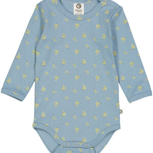 Müsli Body l/æ - Rib - Banana - Ocean/corn/Night Blue