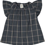 Müsli Kjole - Check - Night blue/Cashmere