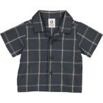 Müsli Skjorte - Check - Night Blue/Cashmere