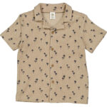 Müsli Skjorte - Palm - Cashmere/Night Blue