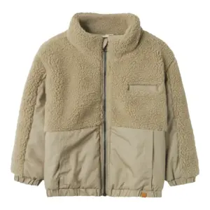 Nalo ls løs jakke solid - LAUREL OAK - 116