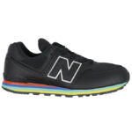 New Balance Sko - 574 - Sort/Neo Flame
