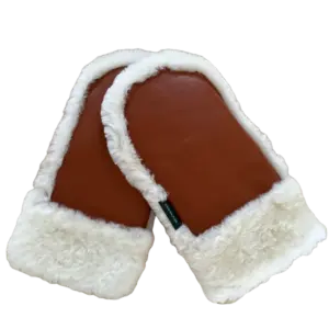 Østerbro handsken - lamb  skin cognac
