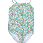 Petit Crabe Badedragt - Barbara - UV50+ - Betsy m. Blomster