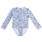 Petit Crabe Badedragt - Peeter Pan - UV50+ - Betsy m. Blomster