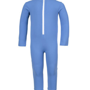 Petit Crabe Badeheldragt - Lou - UV50+ - Cornflower m. Sejlbåd