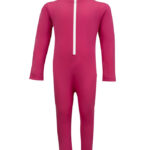 Petit Crabe Badeheldragt - Lou - UV50+ - Mulberry m. Kanin