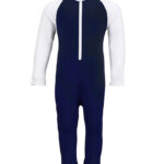 Petit Crabe Badeheldragt - Multicolor - UV50+ - Blå/Hvid