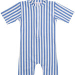 Petit Crabe Badeheldragt - Natsu - UV50+ - Vertical Stripe