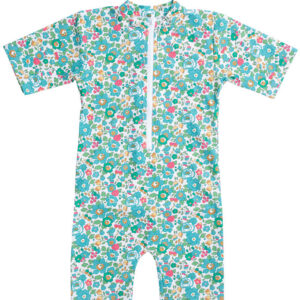 Petit Crabe Badeheldragt - Noe - UV50+ - Betsy m. Blomster