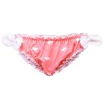 Petit Crabe Bikini Trusser m. Sløjfe - Gia - UV50+ - Koral m. Ha