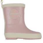 Pom Pom Gummistøvler - Rose Glitter
