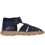 Pom Pom Sandaler - Sporty Velcro - Navy