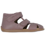 Pom Pom Sandaler - Starters Two Velcro - Dusty Lavender