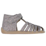 Pom Pom Sandaler - Starters Velcro Braid - Multi Glitter