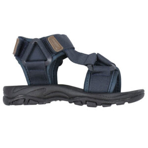 Pom Pom Sandaler - Trecking Velcro - Navy