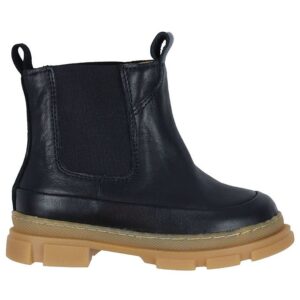 Pom Pom Støvler - Chunky Chelsea Boot - Sort