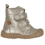 Pom Pom Vinterstøvler - Sporty Velcro Boot Tex - Metallic Asphal