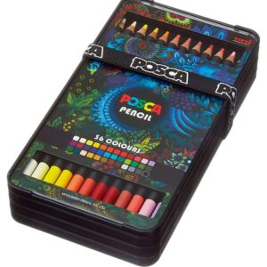 Posca Farveblyanter - 36 stk. - Multifarvet