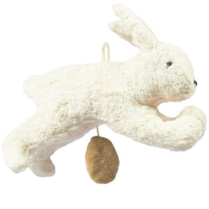 Senger Naturwelt Bamse m. Musik - Kanin - 27x13 cm - Off White
