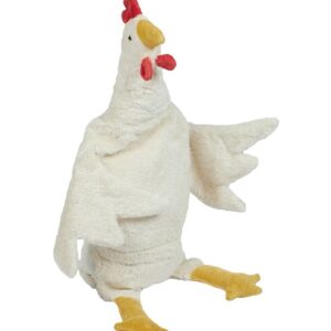 Senger Naturwelt Varmepude - Stor - Høne - 67 cm - Hvid