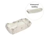 SleepCarrier X inkl. waterproof bedding - Oat beige