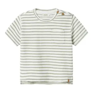 Tadeo kortærmet løs t-shirt - SEAGRASS - 116