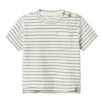 Tadeo kortærmet løs t-shirt - SEAGRASS - 122/128