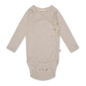 That&apos;s Mine - Becca slå-om bodystocking - Light brown melange - 50cm - 0M