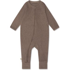 That&apos;s Mine - Cathie onesie - Brown melange - 68cm - 6M