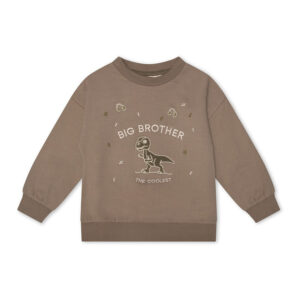 That&apos;s Mine - Finley storebror sweatshirt - Fossil - 110cm - 5Y