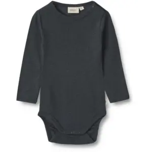 Uld body langærmet Lucca - Navy - 56