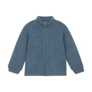 Uldjakke med lynlås - 7842 - 70