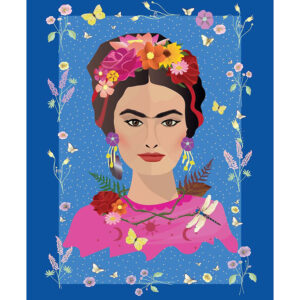 Vissevasse Kort - 15x21 cm - Frida Kahlo