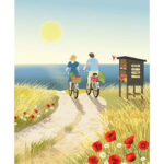 Vissevasse Plakat - 50x70 cm - Sommerliv