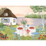 Vissevasse Plakat - 50x70 cm - Sweet Strawberries
