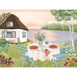 Vissevasse Plakat - 50x70 cm - Sweet Strawberries
