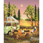 Vissevasse Plakat - 50x70 cm - Van Life