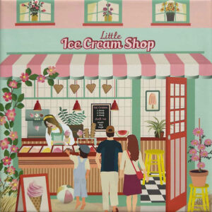 Vissevasse Puslespil - 15x21 cm - 150 Brikker - Little Ice Cream