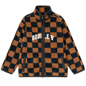 Wood Wood Fleecejakke - Don - Eternal Blue/Golden Brown