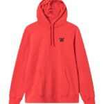 Wood Wood Hættetrøje - Ian AA - Apple Red