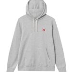 Wood Wood Hættetrøje - Ian - Grey Melange