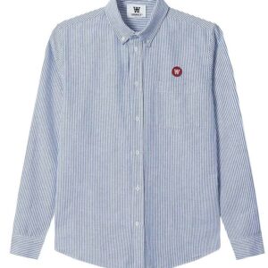 Wood Wood Skjorte - Tod Shirt - Blue Stripes