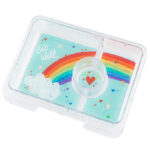 Yumbox Indsatsbakke m. 3 Rum - Snack - Rainbow