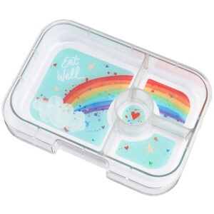 Yumbox Indsatsbakke m. 4 Rum - Tapas - Rainbow
