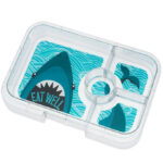 Yumbox Indsatsbakke m. 4 Rum - Tapas - Shark