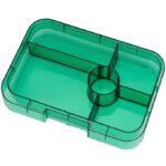 Yumbox Indsatsbakke m. 5 Rum - Tapas - Clear Green
