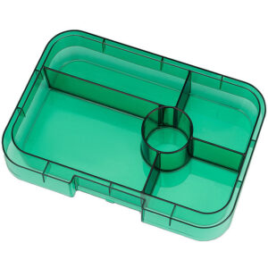 Yumbox Indsatsbakke m. 5 Rum - Tapas - Clear Green