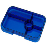 Yumbox Indsatsbakke m. 5 Rum - Tapas - Clear Navy