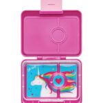 Yumbox Madkasse m. 3 Rum - Bento Snack - Malibu Purple/Magical U